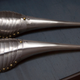 The needle-like poulaines on the sabatons (knightly shoe covers) of Holy Roman Emperor Maximilian I.